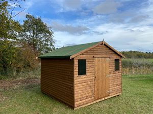 10x10 APEX SHED