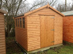 8x8 APEX SHED